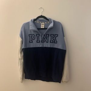Retro Victoria’s Secret PINK quarter zip sweatshirt